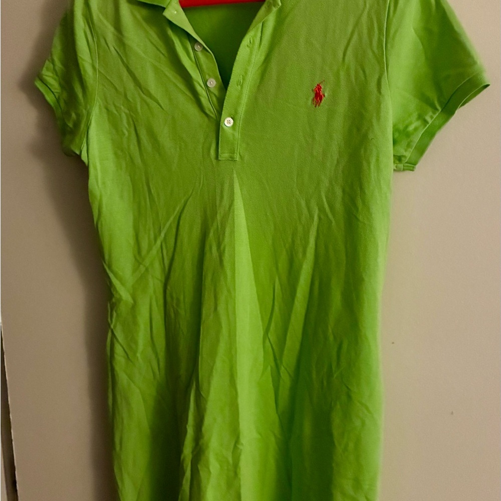 Ralph Lauren Green Polo Dress